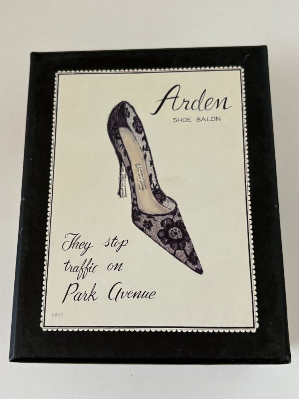 Emily Adams Girls Night Out Friendship 20 Note Card Set 2004 Arden Shoe Salon